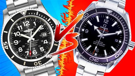 omega vs breitling price|omega seamaster superocean.